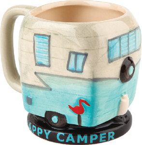 COFFEE MUG (BIG MOUTH BY WOW) 6 Happy Camper